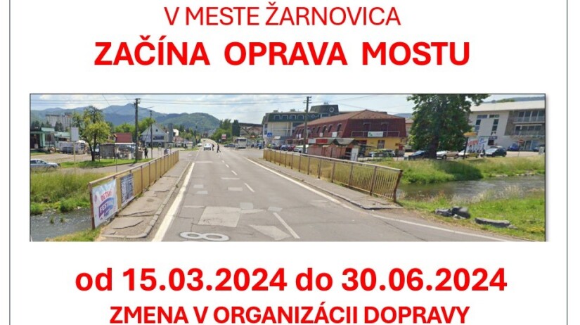 Zmena v organizácií dopravy v meste Žarnovica